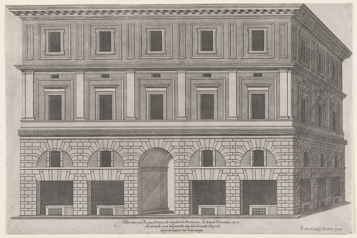 Speculum Romanae Magnificentiae: Alberini Palace — Anonymous|Claudio Duchetti