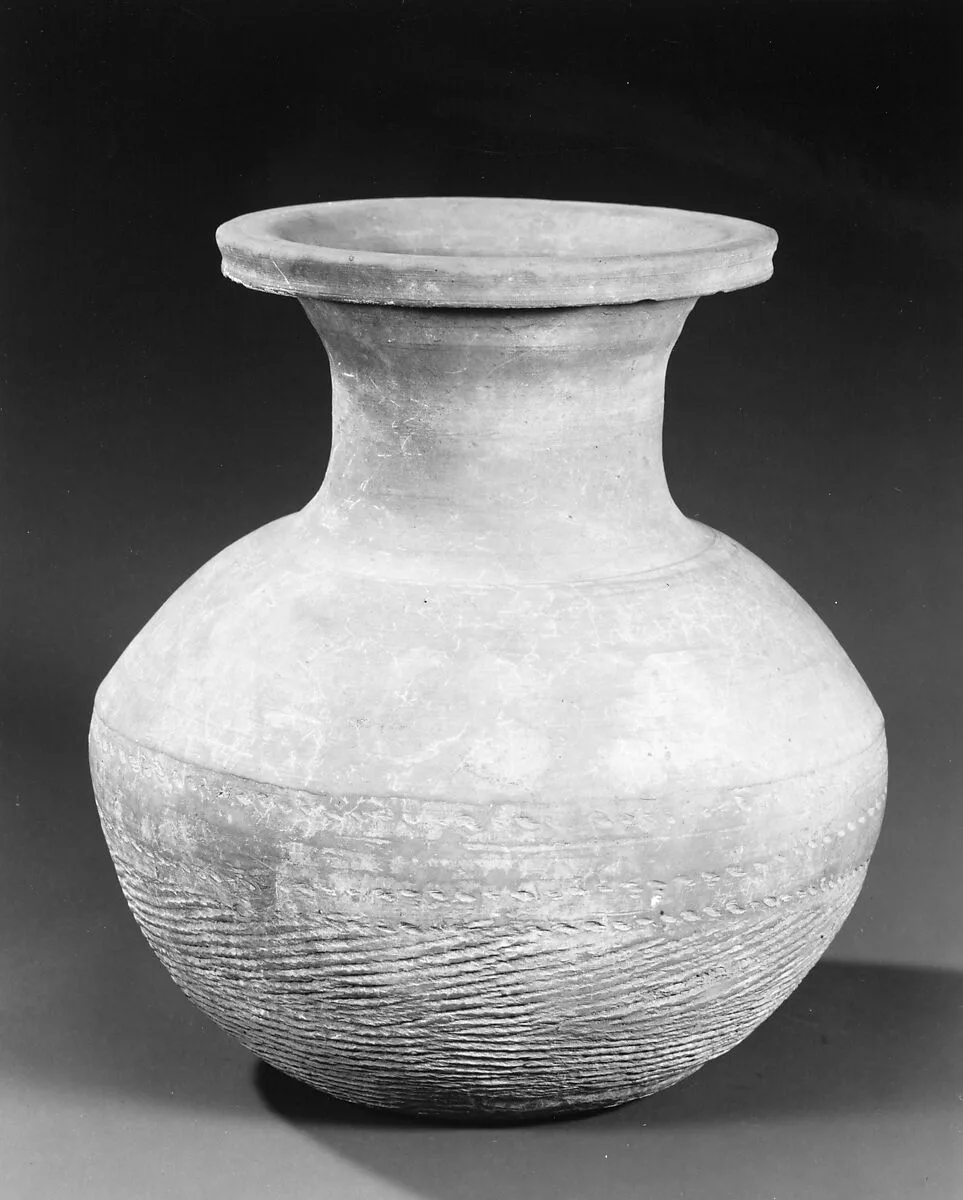 戰國 陶壶|Jar (Hu) — Unknown