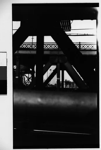 [Bridge Ramps and Trussing, New York City]