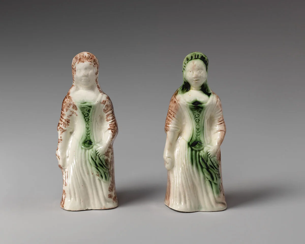 Pair of standing women — Whieldon type