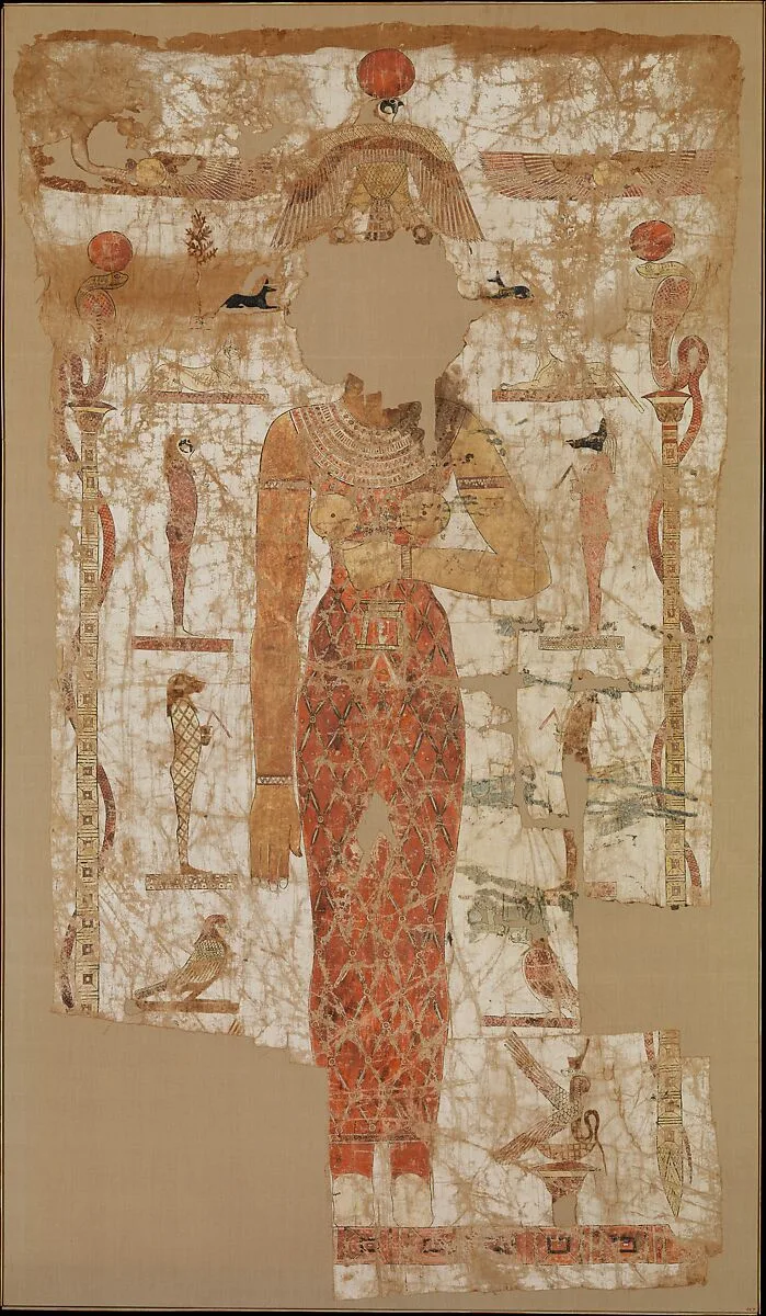 Shroud of a woman with bent-arm posture — Unknown