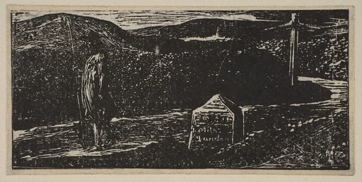 Colinet's Journey: Milestone Marked 'LXII Miles to London', from Thornton's "Pastorals of Virgil"