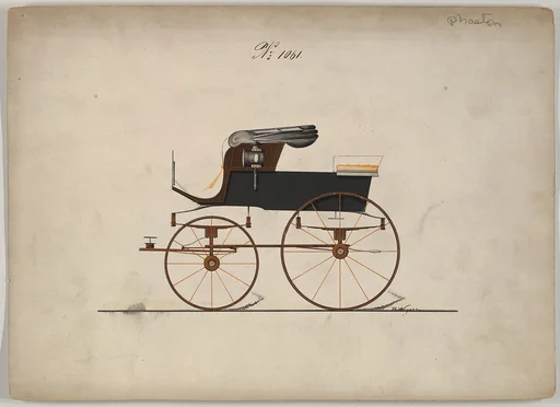 Design for Stanhope Phaeton, no. 1061