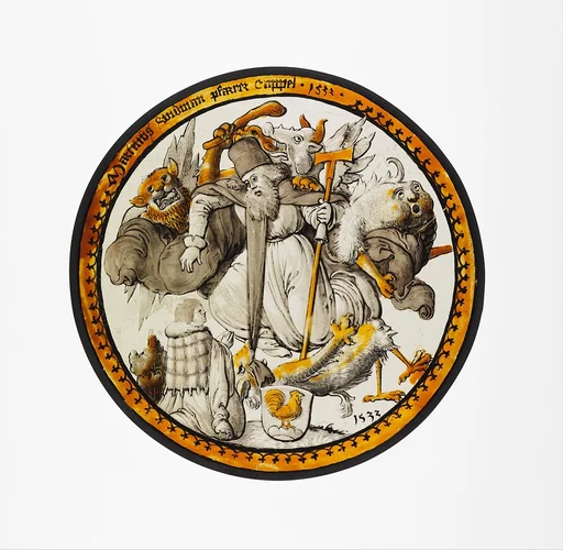 Roundel with the Temptation of Saint Anthony