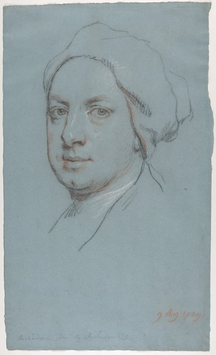 Portrait of Jonathan Richardson, Junior, the artist's son — Jonathan Richardson Sr.|Jonathan Richardson Jr.