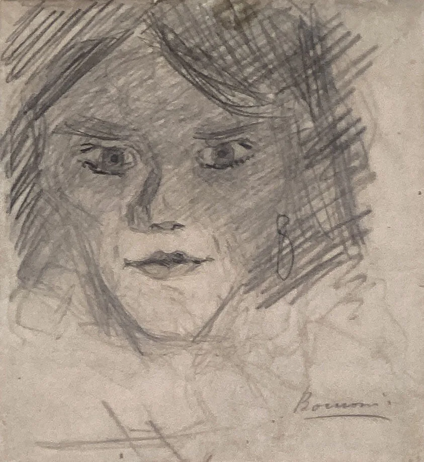 Study for "Modern Idol" — Umberto Boccioni