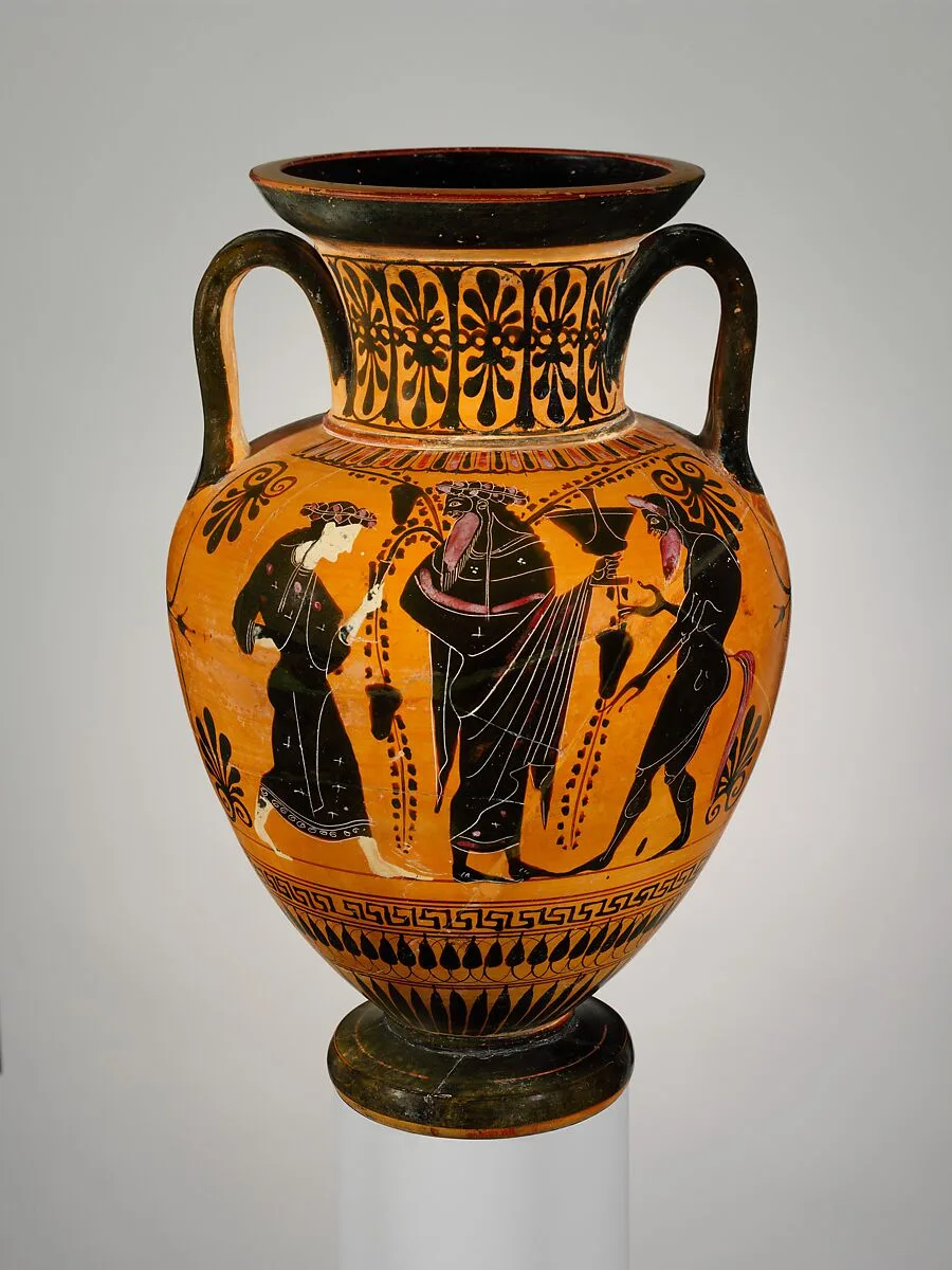 Terracotta neck-amphora (jar) — Unknown