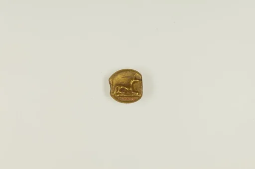 Bead with a jackal