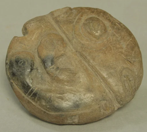 Stone Object with Relief Figures