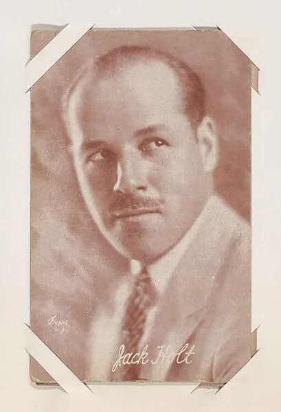 Jack Holt from Western Stars or Scenes Exhibit Cards series (W412) — Unknown