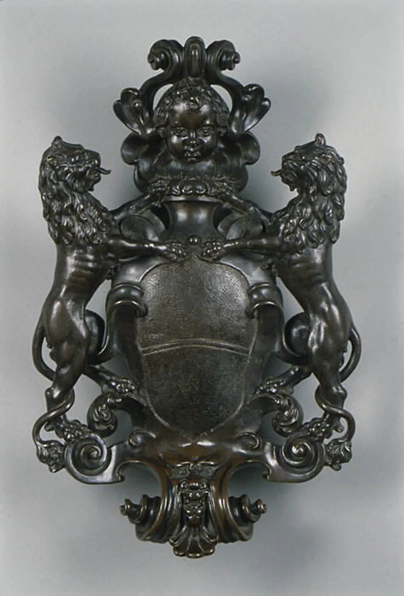 Door knocker (one of a pair) — Hubert Gerhard