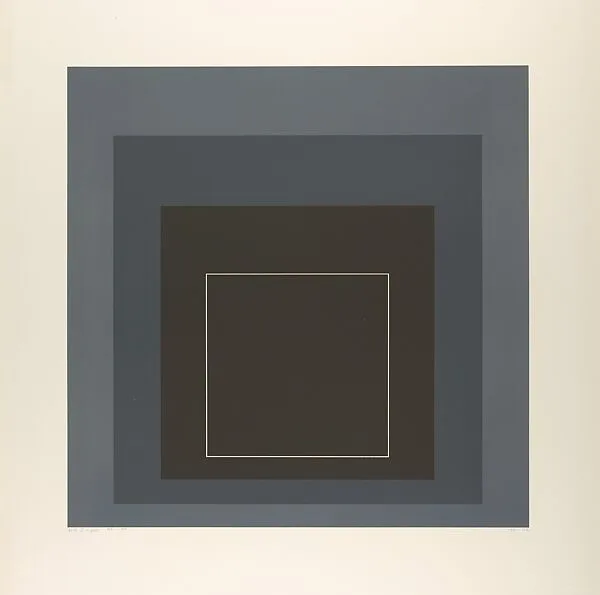 White Line Squares VIII (Series I) — Josef Albers|Gemini G.E.L.
