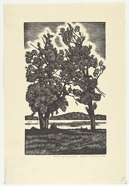 Old Willows — Louis Lozowick|WPA