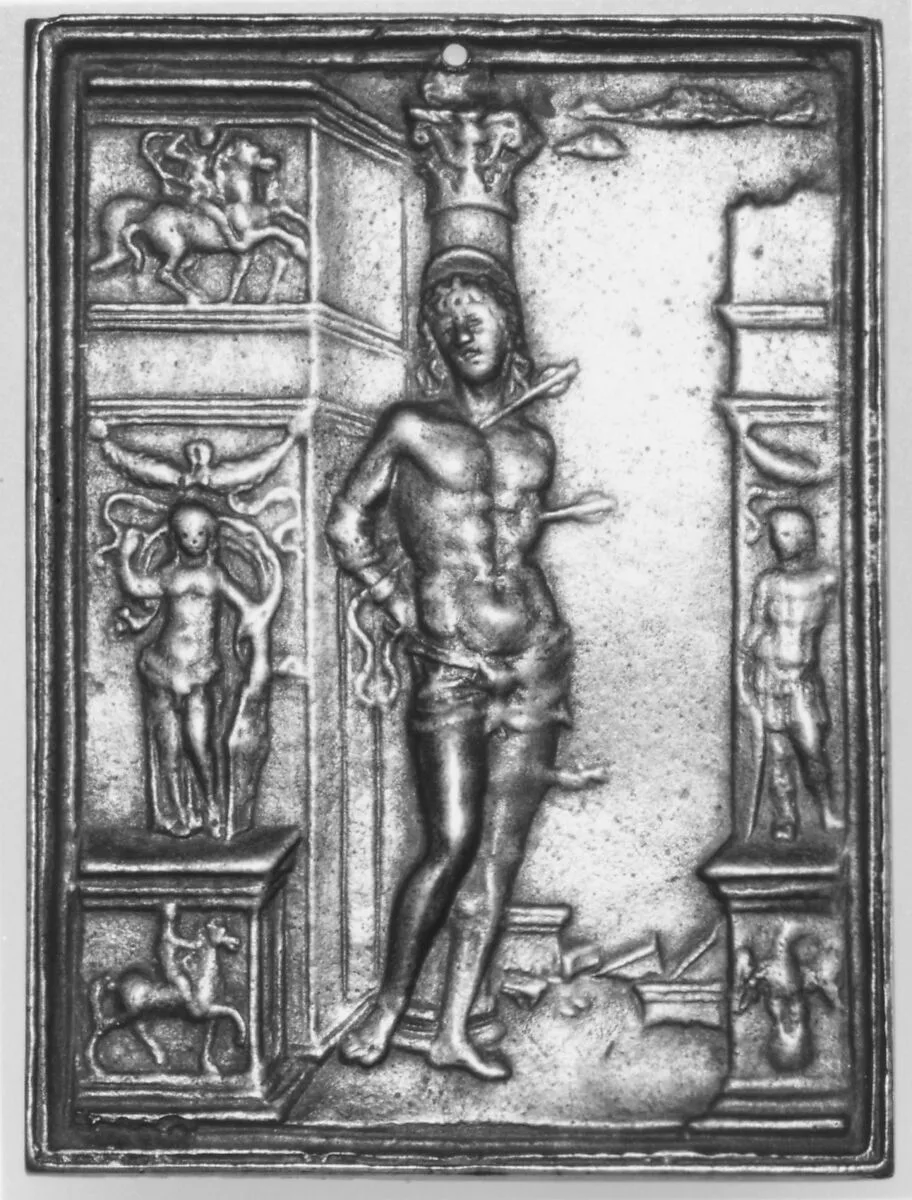 Saint Sebastian — Moderno (Galeazzo Mondella)