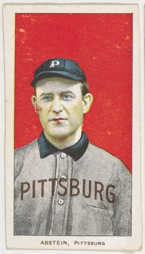 Abstein, Pittsburgh, National League, from the White Border series (T206) for the American Tobacco Company