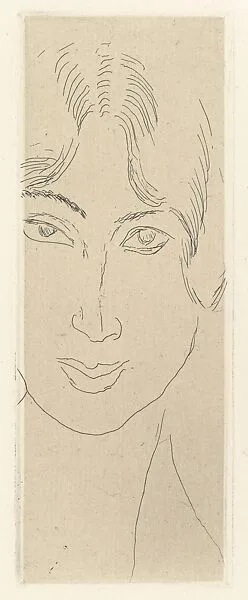 Mlle Landsberg with a Long Face — Henri Matisse