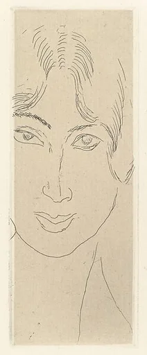 Mlle Landsberg with a Long Face