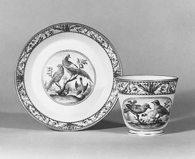 Saucer (part of a service) — Meissen Manufactory|Marcolini Period