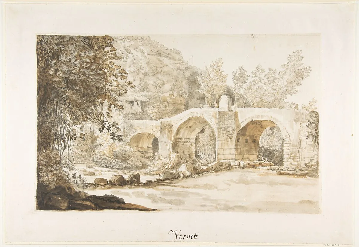The Ponte Acquoria — Joseph Vernet