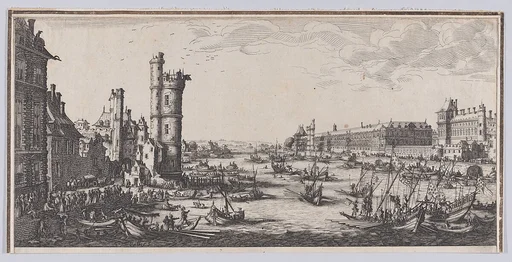 Copy of Vue du Louvre (View of the Louvre), from Les Deux Grandes Vues de Paris (The Two Large Views of Paris)
