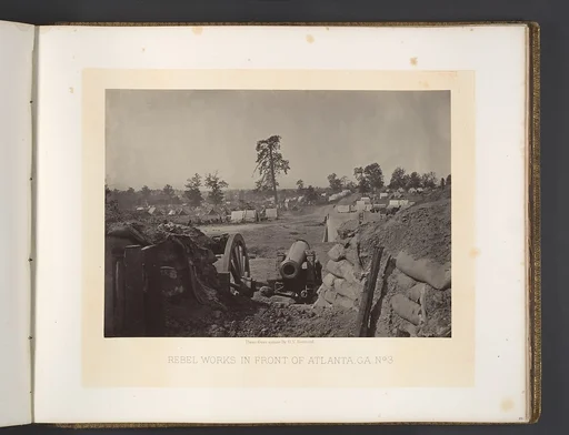 Rebel Works in Front of Atlanta, Georgia No. 3