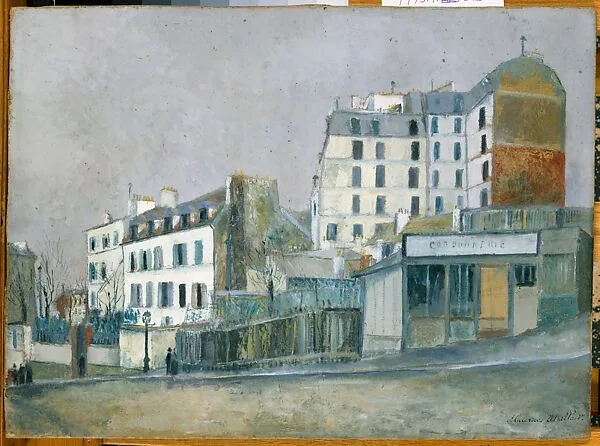 40, Rue Ravignan — Maurice Utrillo