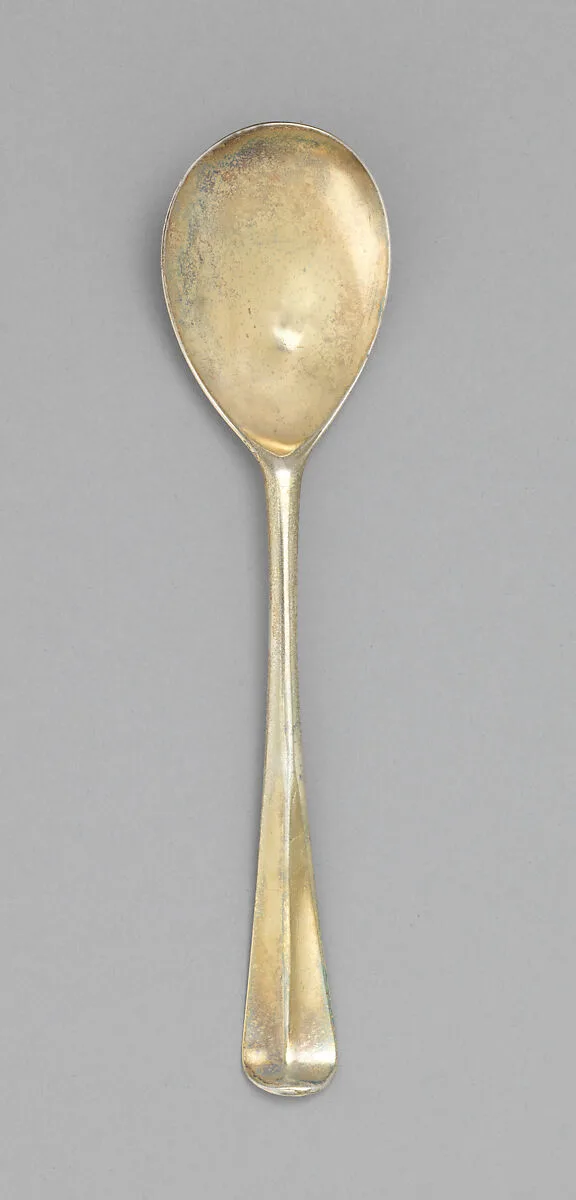 Three dessert spoons — John Pittar