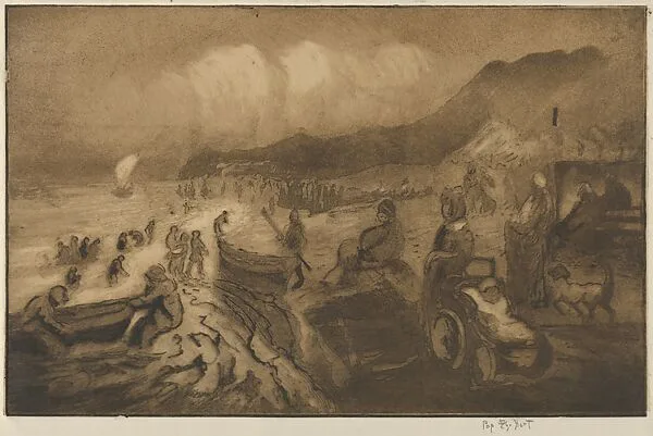 Coytesville on the Hudson — George Overbury "Pop" Hart