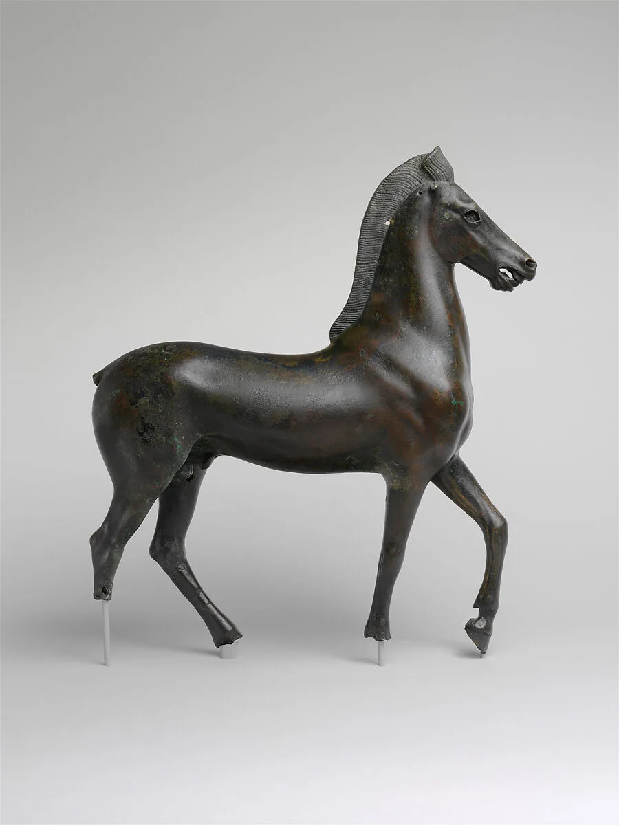Bronze statuette of a horse — Unknown