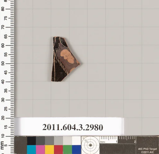 Terracotta fragment from an undetermined shape
