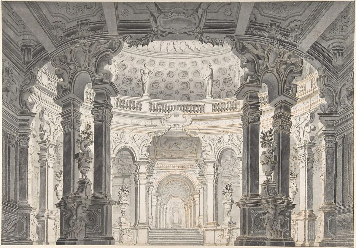 Design for a Stage Set — Pietro Righini