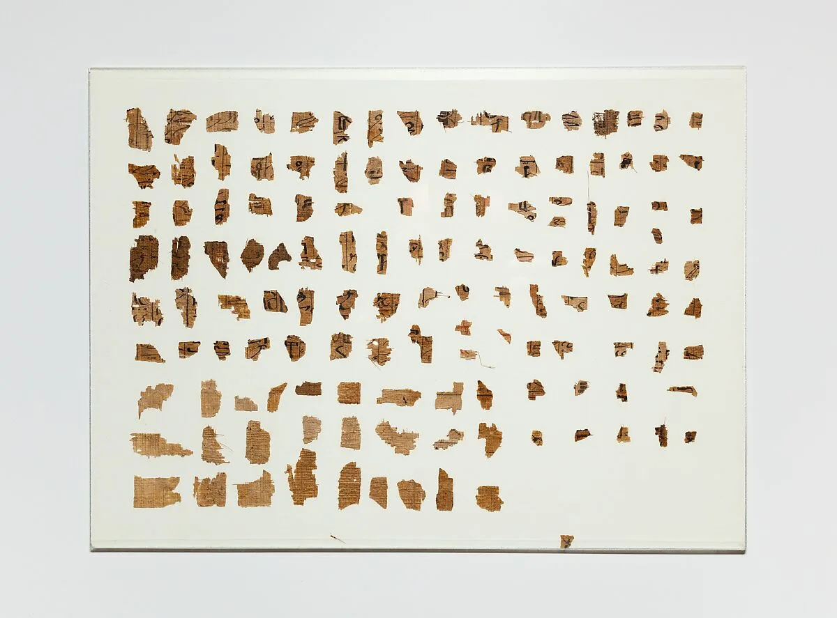 Papyrus fragments from the Book of the Dead of the Scribe Roy — Unknown
