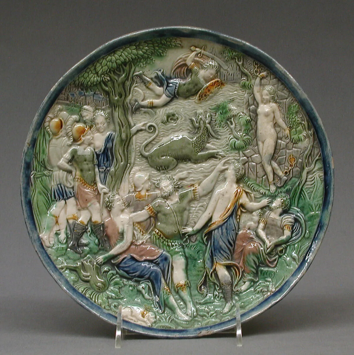 Plate — Bernard Palissy