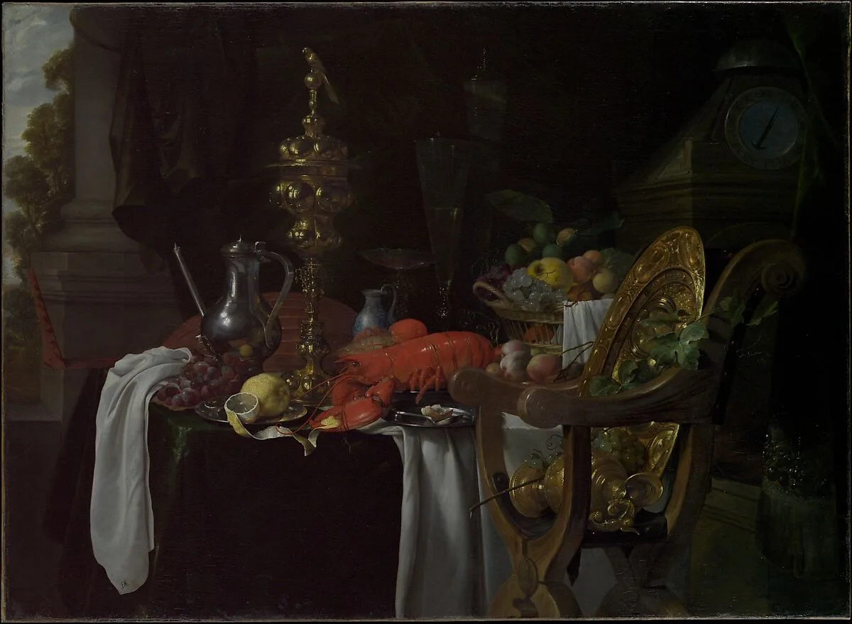 Still Life: A Banqueting Scene — Jan Davidsz de Heem