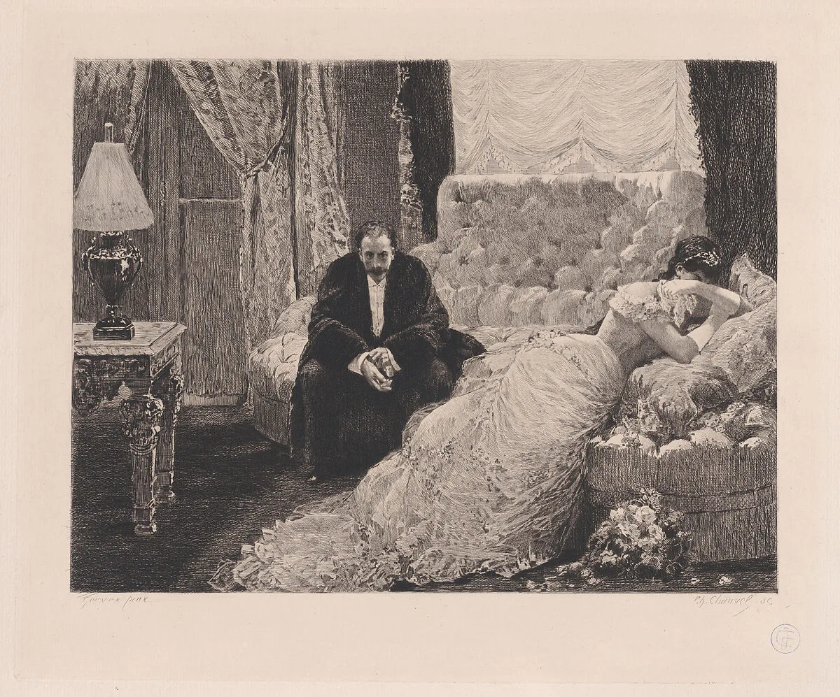 Return from the Ball — Théophile Chauvel|Henri Gervex