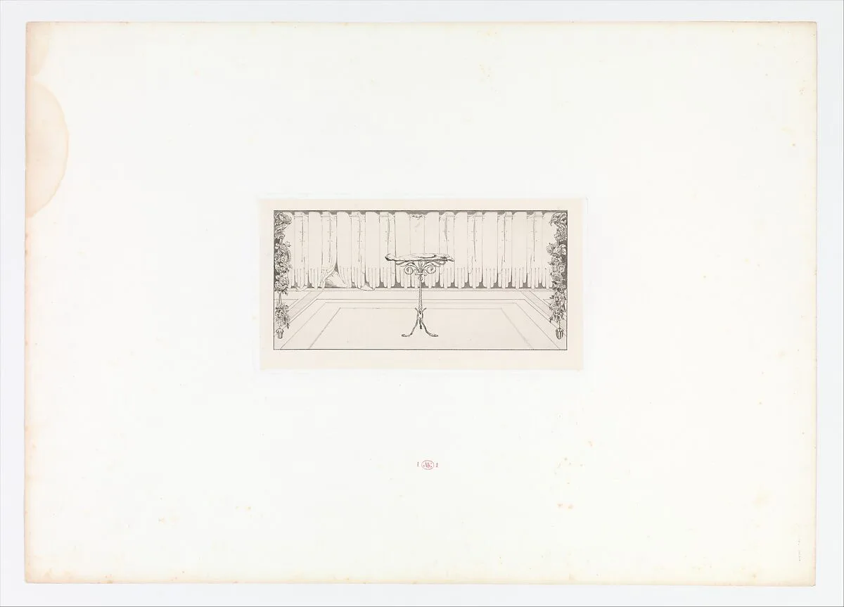 Ruhe (Repose) from Ein Handschuh (A Glove). Cyclus von zehn Compositionen radirt. Rad. Opus VI, Plate VIII. First edition — F. Felsing|Max Klinger