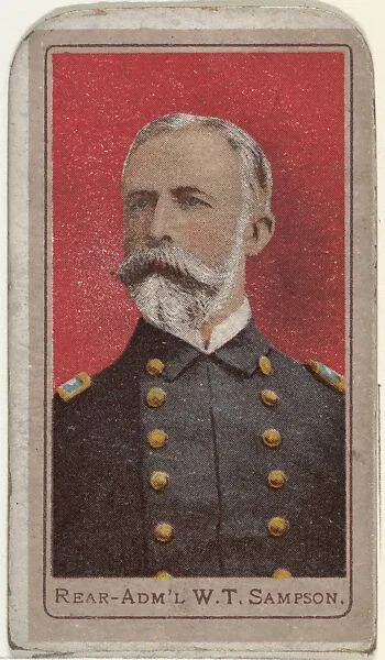 Rear-Admiral W. T. Sampson, from the Heroes of the Spanish War series (T175) — Kinney Brothers Tobacco Company|American Tobacco Company