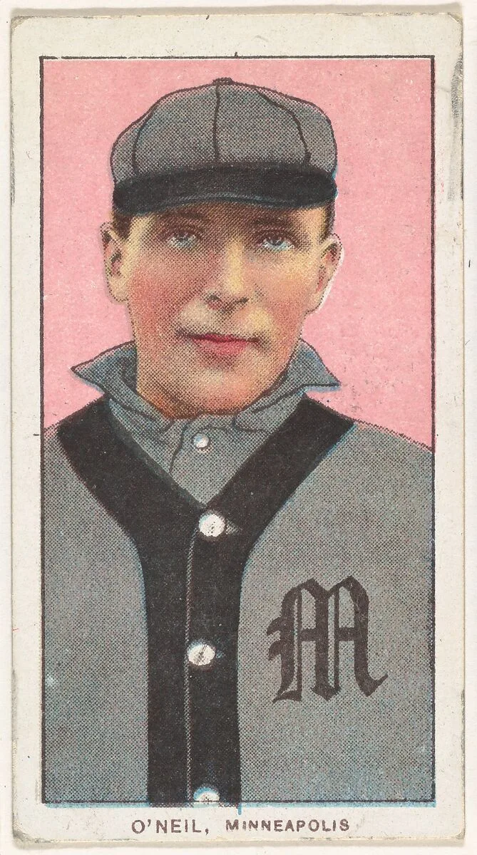 O'Neil, Minneapolis, American Association, from the White Border series (T206) for the American Tobacco Company — American Tobacco Company