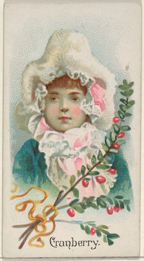 Cranberry, from the Fruits series (N12) for Allen & Ginter Cigarettes Brands