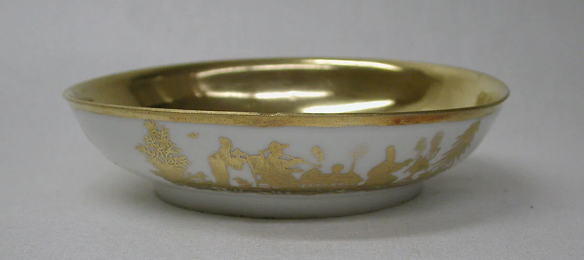 Saucer — Meissen Manufactory|Bartholomäus Seuter