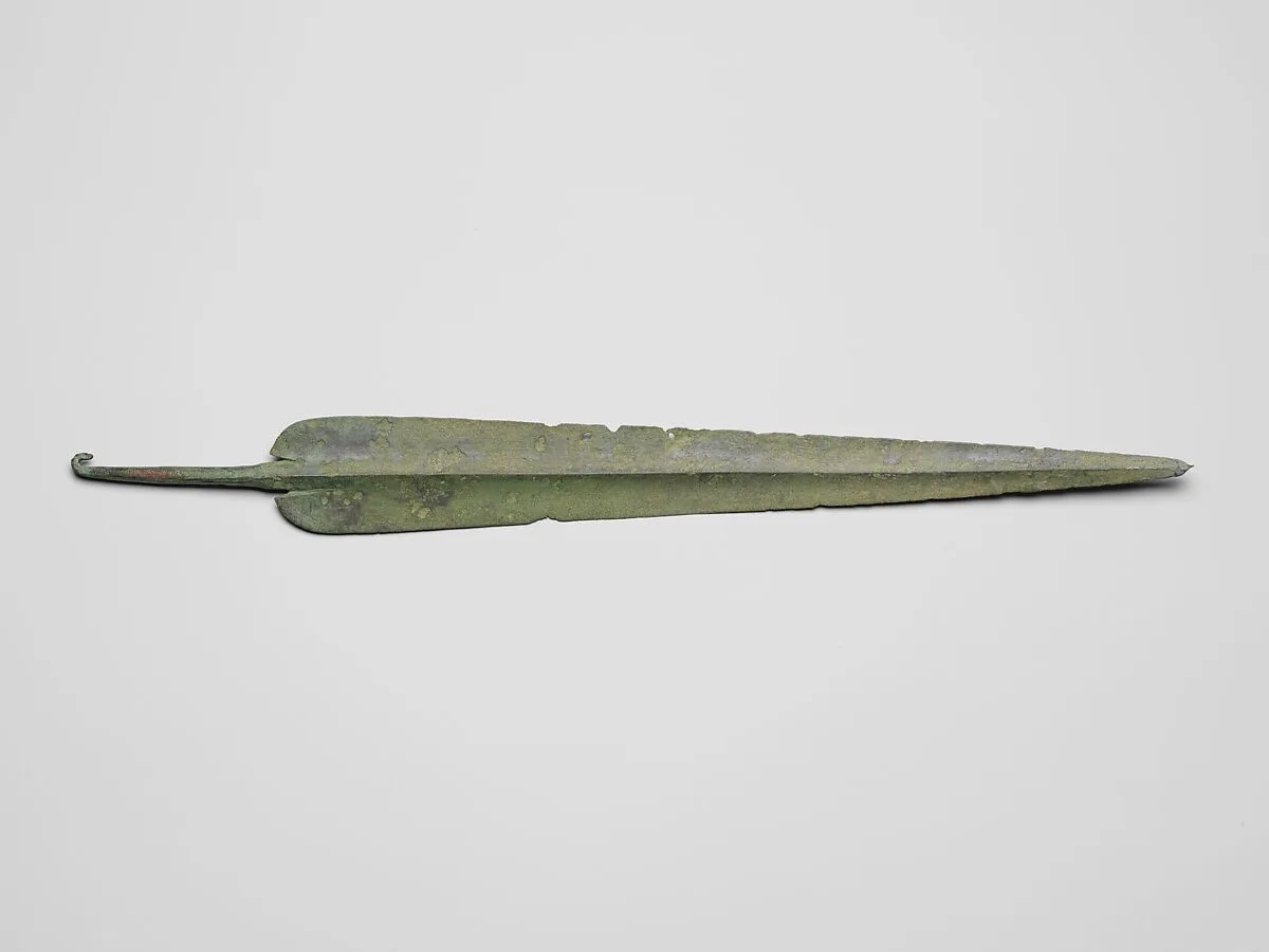 Copper alloy spearhead — Unknown