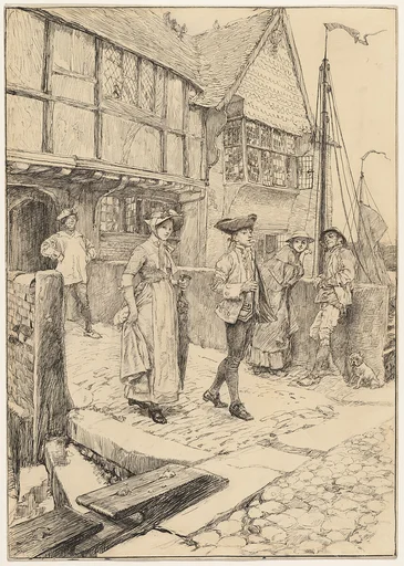 Sally in Our Alley, from Illustration for "Sally in Our Alley" by H. Carey)