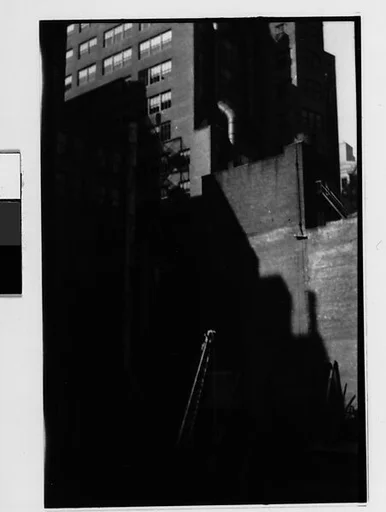 [Construction Site with Cranes, New York City]