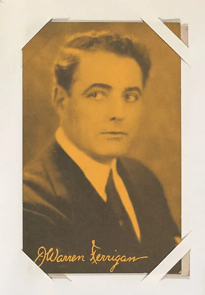 J. Warren Kerrigan from Movie Stars Exhibit Cards series (W401) — Unknown