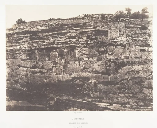 Jérusalem, Village de Siloam, Vue générale