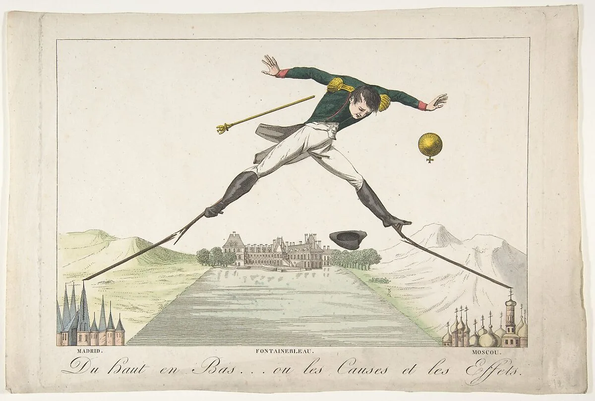 From Top to Bottom, or Cause and Effect (Du haut en bas...ou les causes et les effets) — Elie|Napoléon Bonaparte