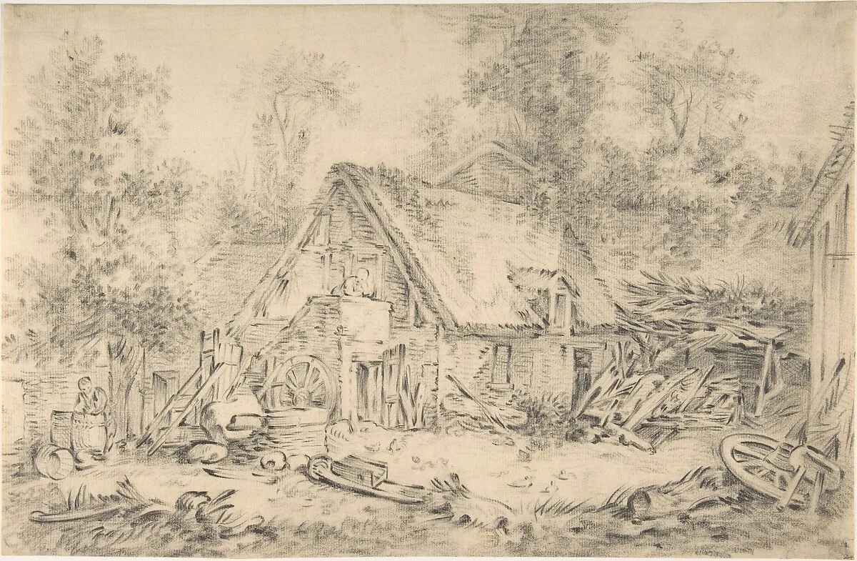 A Cottage — François Boucher