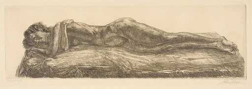 Long Prone Nude