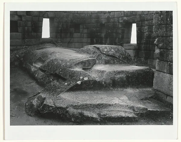 Altar, Torreón, Machu Picchu, Peru — Edward Ranney