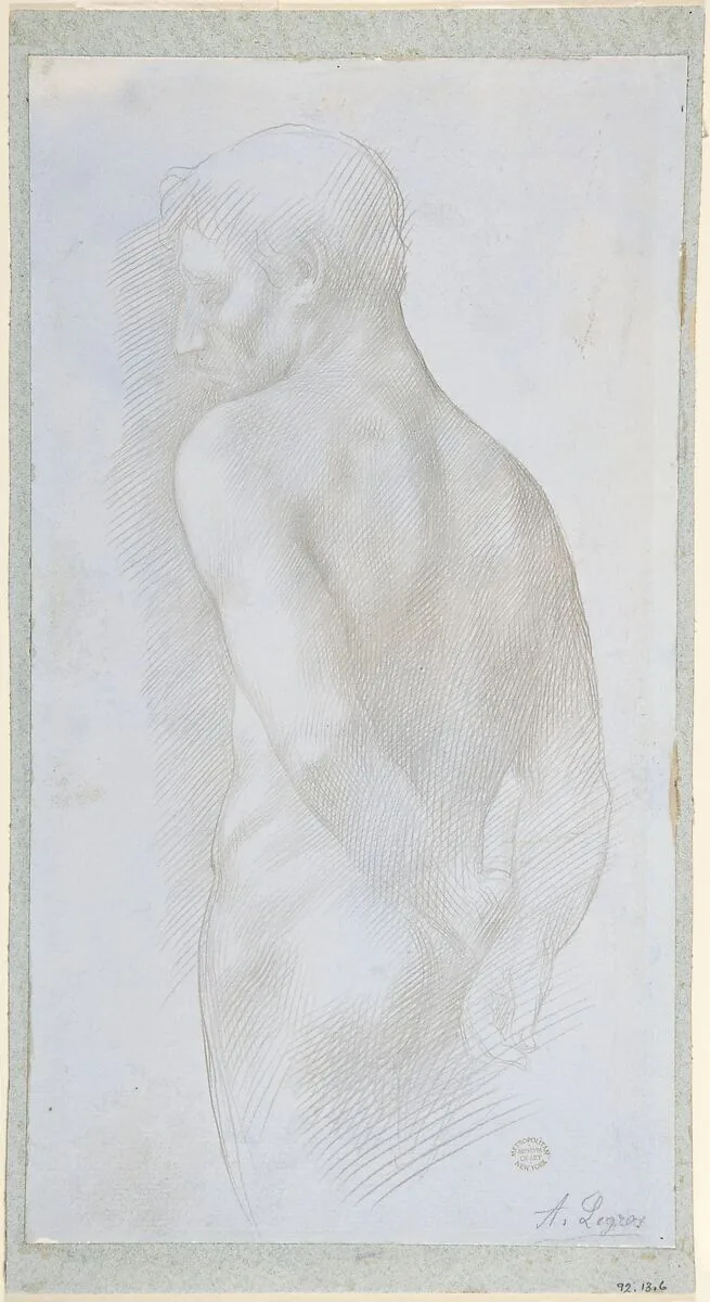 Study of a Figure — Alphonse Legros